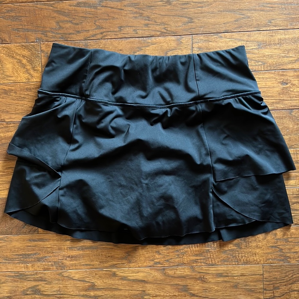Black Athleta Workout Skirt